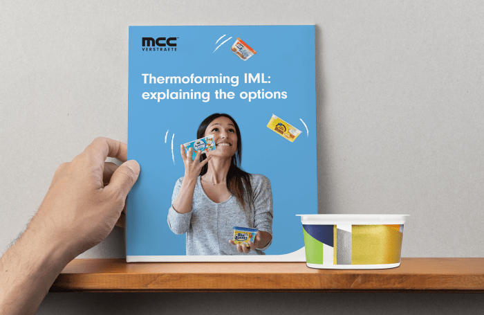 Thermoforming IML sample box