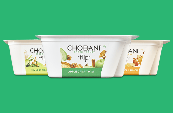 Specialized design for Chobani greek yogurt