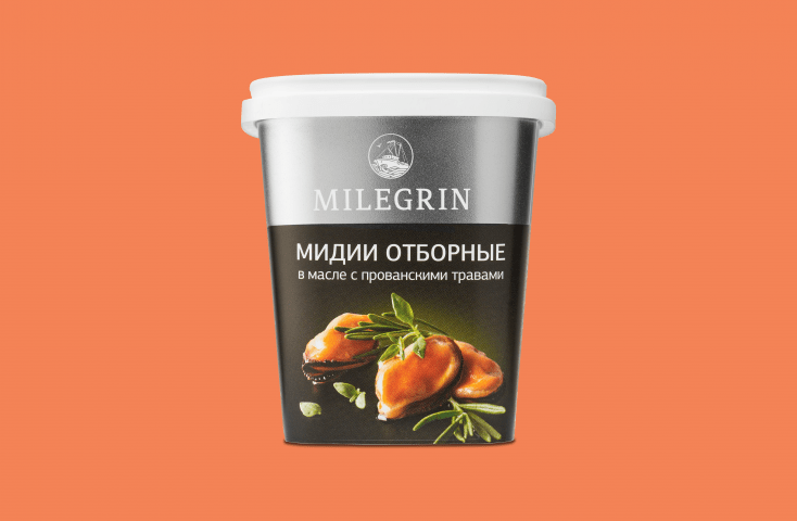 Milegrin food products in Metallic IML